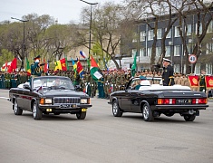 Торжественное прохождение войск в честь Дня Победы