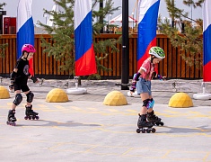 «Речную» спортивную зону открыли в Благовещенске