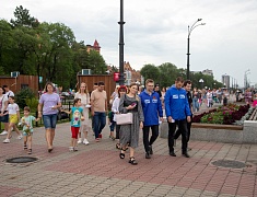 В Благовещенске прошла акция, посвященная Дню памяти детей-жертв войны в Донбассе
