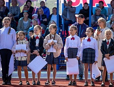 В Благовещенске открыли стадион Алексеевской гимназии