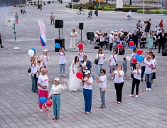 По Благовещенску прошел «Парад семей»