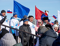 Соревнования по хоккею в рамках Международного российско-китайского фестиваля зимних видов спорта