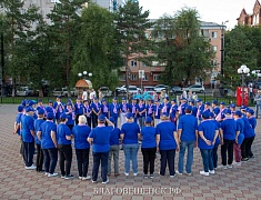 В Благовещенске отпраздновали День физкультурника