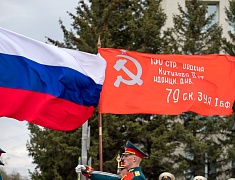 Торжественное прохождение войск в честь Дня Победы