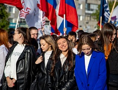  В Благовещенске прошел общегородской «Парад студенчества»