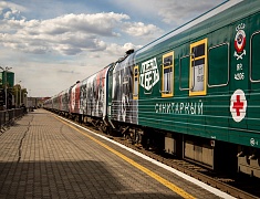 Областной центр принимает уникальный передвижной музей "Поезд Победы"