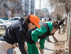 Общегородской субботник "Город берегу"