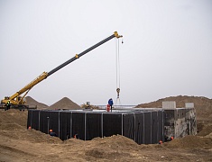 Мэр Благовещенска Олег Имамеев проконтролировал ход работ на 10 участке набережной Зеи