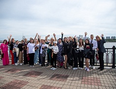 В Благовещенск на IX Международный фестиваль «Детство на Амуре» прибыла детская делегация из ДНР