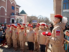 Благовещенск встретил агитпоезд «Сила в правде»