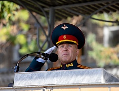 Благовещенские курсанты приняли воинскую присягу на плацу ДВОКУ