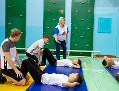 Нормативы комплекса ГТО выполнили педагоги и ученики 26 школы Благовещенска