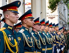 В Благовещенске торжественно открыли «Мурал Победы»