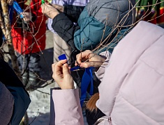Благовещенцы проводили зиму блинами и хороводами