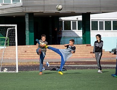 Юных благовещенцев объединил большой городской турнир по дворовому футболу