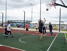 Торжественное открытие набережной реки Зея