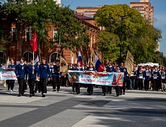  В Благовещенске отметили 80-летие окончания Второй мировой войны