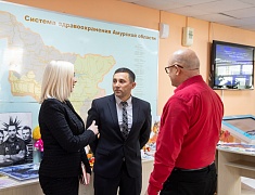 Мэр Благовещенска Олег Имамеев посетил Амурский медицинский колледж