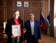 Встреча мэра Олега Имамеева с членами "звездного" жюри "Детство на Амуре"