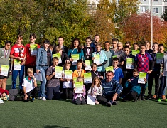 Юных благовещенцев объединил большой городской турнир по дворовому футболу