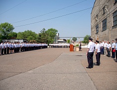 Мэр Благовещенска Олег Имамеев поздравил Госавтоинспекцию с 88-летием со дня основания