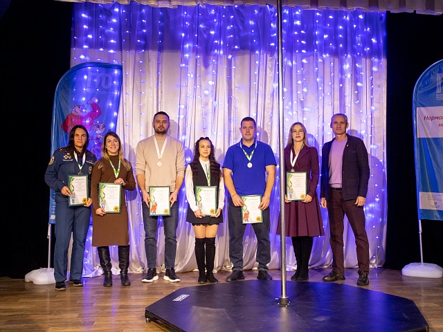 Награждение чемпионов ГТО