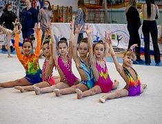 В Благовещенске прошли соревнования по художественной гимнастике "Новогоднее конфетти 2022"