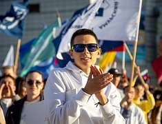  В Благовещенске прошел общегородской «Парад студенчества»