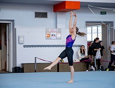 На юбилейные соревнования по спортивной гимнастике в Благовещенск прибыли спортсмены из Дальнего Востока и Сибири