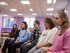 Студенты Амурской медакадемии провели мастер-класс для активистов городского корпуса волонтеров