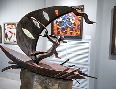 В Выставочном зале открылась персональная выставка Алексея Сидорова