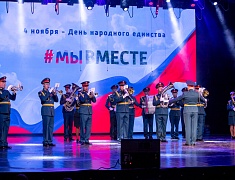 В Благовещенске День народного единства отметили большим концертом 