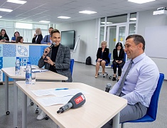 Встреча мэра Олега Имамеева со студентами АмГУ