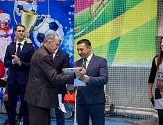 Открытие соревнований по мини-футболу