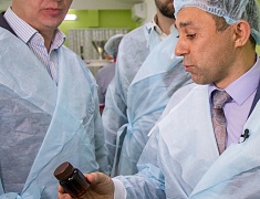 Мэр Олег Имамеев посетил производственный комплекс "Аметис"