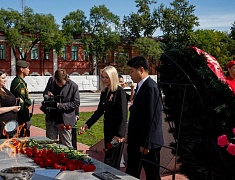  В Благовещенске отметили 80-летие окончания Второй мировой войны