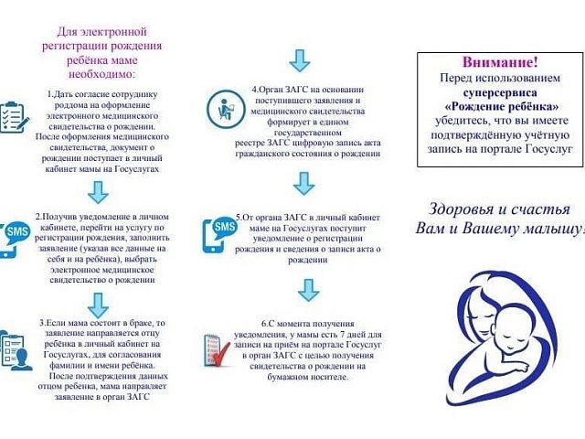 Одно заявление для всех документов: благовещенцам рассказывают о новом суперсервисе «Рождение ребенка»