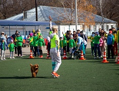 Сто юных благовещенцев с особенностями здоровья пробежали марафон