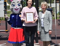 Церемония награждения участников движения ГТО