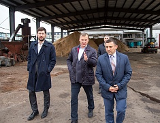 Мэр Олег Имамеев посетил производственный комплекс "Аметис"