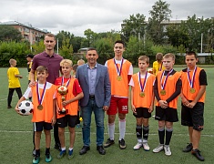 Мэр Олег Имамеев поздравил участников «Дворового турнира» с закрытием сезона