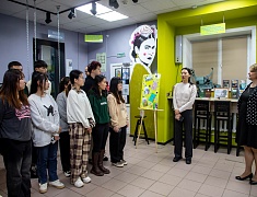 Китайским студентам в Благовещенске рассказали о русской культуре