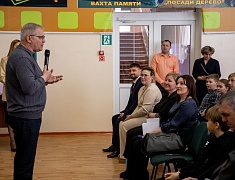 Трёхкратная Олимпийская чемпионка Юлия Чепалова поделилась историей побед и мотивацией с благовещенскими школьниками и спортсменами