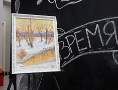 Выставка работ членов клуба «Живопись в третьем возрасте» Ассоциации пожилых людей открыла свои двери в «Чеховке»