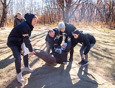 В преддверии Дня отца для ребят, оставшихся без попечения родителей, провели мероприятие «Стану примером»