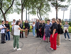 В Благовещенск на IX Международный фестиваль «Детство на Амуре» прибыла детская делегация из ДНР