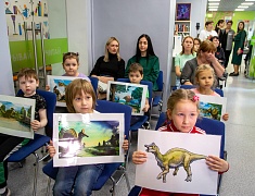 Уникальный проект, посвященный динозаврам, представили на День города в Благовещенске