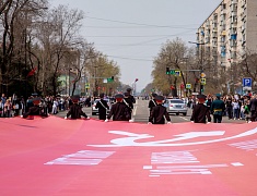 В Благовещенске прошла акция «Бессмертный полк России»