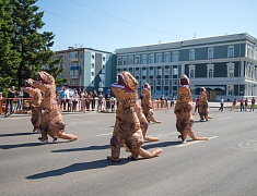 Флешмоб приуроченный к Международному Дню динозавров