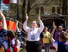 Посвящение школьников Благовещенска в «Орлята России» 